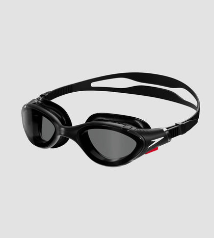 Unisex Adult Biofuse 2.0 Smoke-Lens Swim Goggles - Black & Smoke