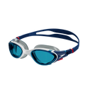 Unisex Adult Biofuse 2.0 Blue Tint Lens Swim Goggles - Blue & White