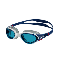 Unisex Adult Biofuse 2.0 Blue Tint Lens Swim Goggles - Blue & White