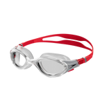 Unisex Adult Biofuse 2.0 Clear Lens Swim Goggles - Tint & Red