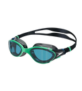 Unisex Adult Biofuse 2.0 Blue Tint-Lens Swim Goggles - Green & Blue