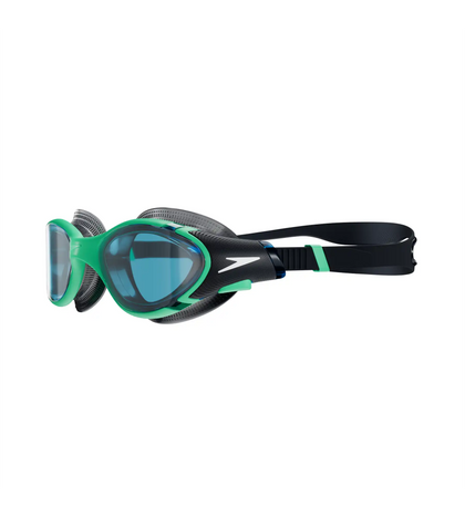 Unisex Adult Biofuse 2.0 Tint-Lens Swim Goggles - Green & Blue_2