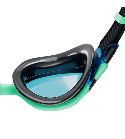 Unisex Adult Biofuse 2.0 Tint-Lens Swim Goggles - Green & Blue_4