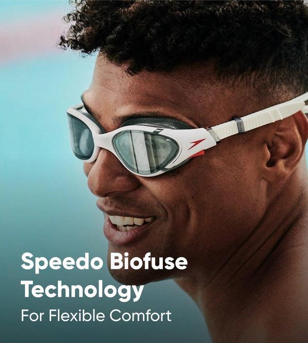 Buy Speedo Biofuse 2.0 Blue White Swim Goggles Online Speedo India