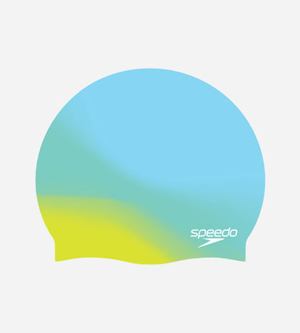 Unisex Kids Multicolour Silicone Swim Cap For Boys and Girls - Sna Anthracite