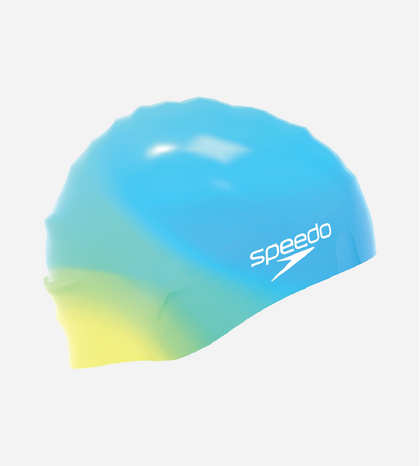 Unisex Kids Multicolour Silicone Swim Cap For Boys and Girls - Sna Anthracite