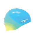 Unisex Kids Multicolour Silicone Swim Cap For Boys and Girls - Sna Anthracite