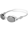 Unisex Adult Mariner Pro Mirror Lens Swim Goggles - White & Grey