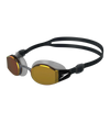 Unisex Adult Mariner Pro Mirror-Lens Swim Goggles - Black & Orange