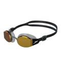 Unisex Adult Mariner Pro Mirror-Lens Swim Goggles - Black & Orange