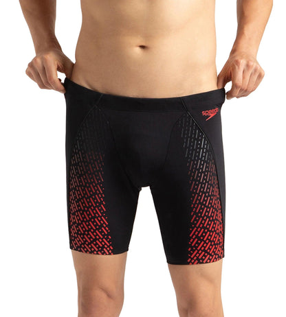 Costume Uomo Speedo Eco Endurance+ Pro II Jammer - Nero/Fed Rosso, Taglia M, Polyester Riciclato - Foto 9