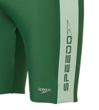 Men's Endurabrite Panel Print Jammer - Dark Green & Pale Adventure