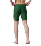 Men's Endurabrite Panel Print Jammer - Dark Green & Pale Adventure