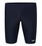 Men's Endurance10 Panel Print Dive Jammer - True Navy & Pale Clover