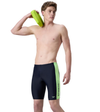 Men's Endurance10 Panel Print Dive Jammer - True Navy & Pale Clover