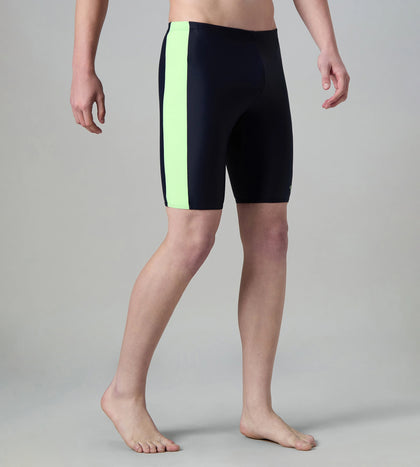 Men's Endurance10 Panel Print Dive Jammer - True Navy & Pale Clover