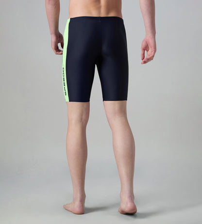 Men's Endurance10 Panel Print Dive Jammer - True Navy & Pale Clover