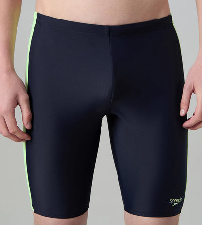 Men's Endurance10 Panel Print Dive Jammer - True Navy & Pale Clover