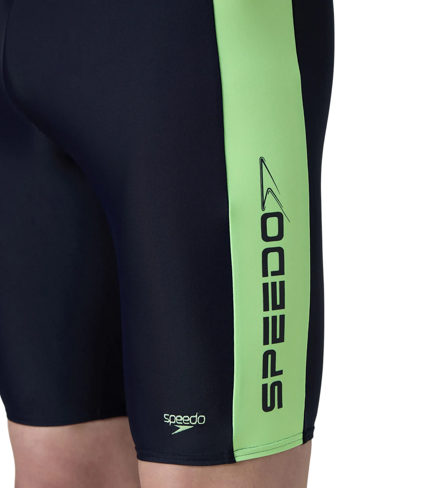 Men's Endurance10 Panel Print Dive Jammer - True Navy & Pale Clover