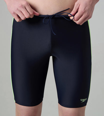 Men's Endurance10 Panel Print Dive Jammer - True Navy & Pale Clover