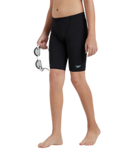 Boy's Endurance+ Essential V-Cut Jammer - Black & Arctic Glass