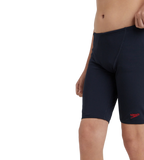 Boy's Endurance+ Essential V-Cut Jammer - True Navy & High Risk Red