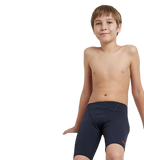 Boy's Endurance+ Essential V-Cut Jammer - True Navy & High Risk Red