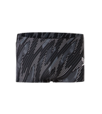 Men's Endurance10 Hyperboom Print Brief - Black, Usa Charcoal & White