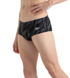 Men's Endurance10 Hyperboom Print Brief - Black, Usa Charcoal & White