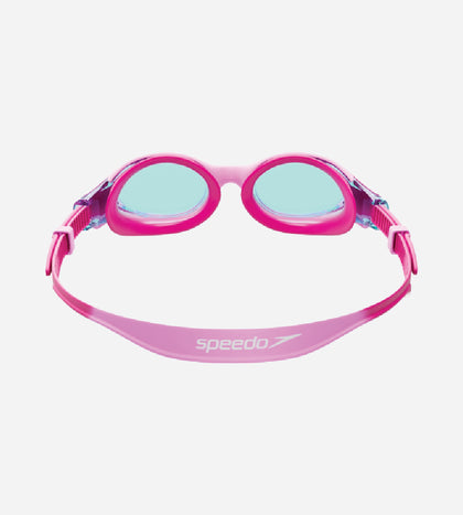 Unisex Kids Biofuse 2.0 Anti Fog Coated Lens Swim Goggles For Boys and Girls - Flamingo Pink & Electric Pink
