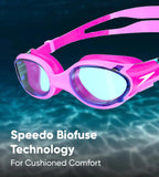 Unisex Kids Biofuse 2.0 Tint-Lens Swim Goggles For Boys and Girls (Age Range -  6-14 Years) - Assorted Colours