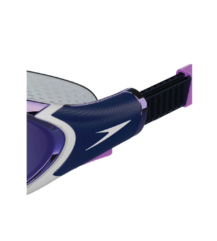 Women's Biofuse 2.0 Anti Fog Mirror Lens Swim Goggles - White, True Navy & Sweet Purple