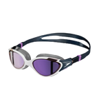 Women's Biofuse 2.0 Anti Fog Mirror Lens Swim Goggles - White, True Navy & Sweet Purple