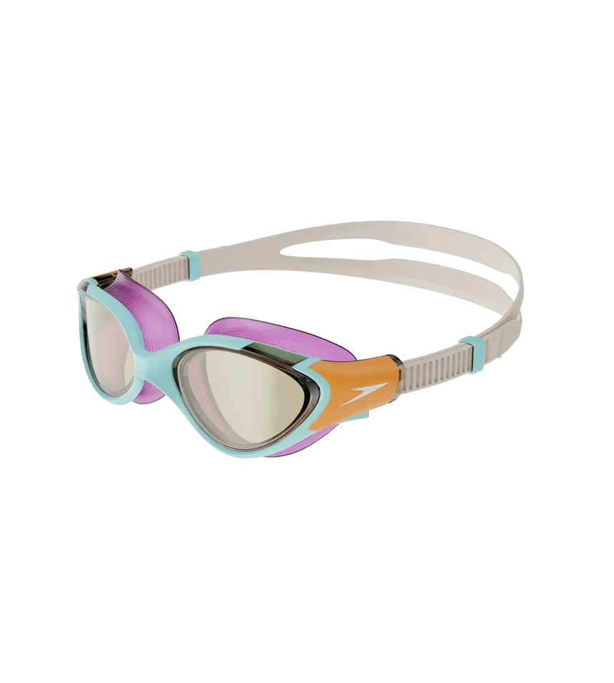 Women's Biofuse 2.0 Orange Tint-Lens Goggles - Blue & Orange