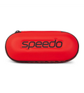Speedo Anti-Moisture Trap Protective Hard Shell Swim Goggle Case Cover - Red