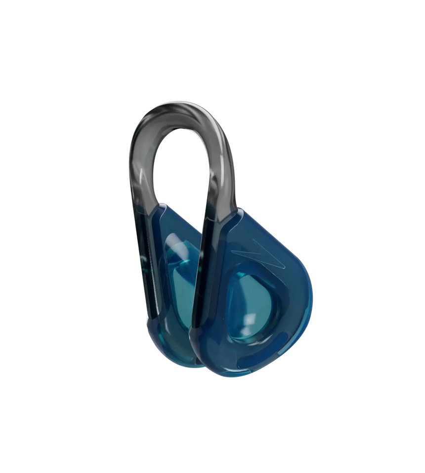 Unisex Adult Biofuse Textured Pad Nose Clip - Blue & Grey