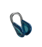 Unisex Adult Biofuse Textured Pad Nose Clip - Blue & Grey
