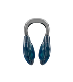 Unisex Adult Biofuse Textured Pad Nose Clip - Blue & Grey
