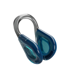 Unisex Adult Biofuse Textured Pad Nose Clip - Blue & Grey