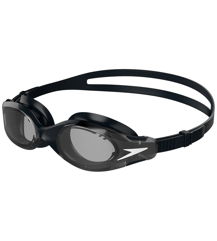 Unisex Adult Hydrosity 2.0 Anti Fog Coated Lens Swim Goggles - Black & Grey