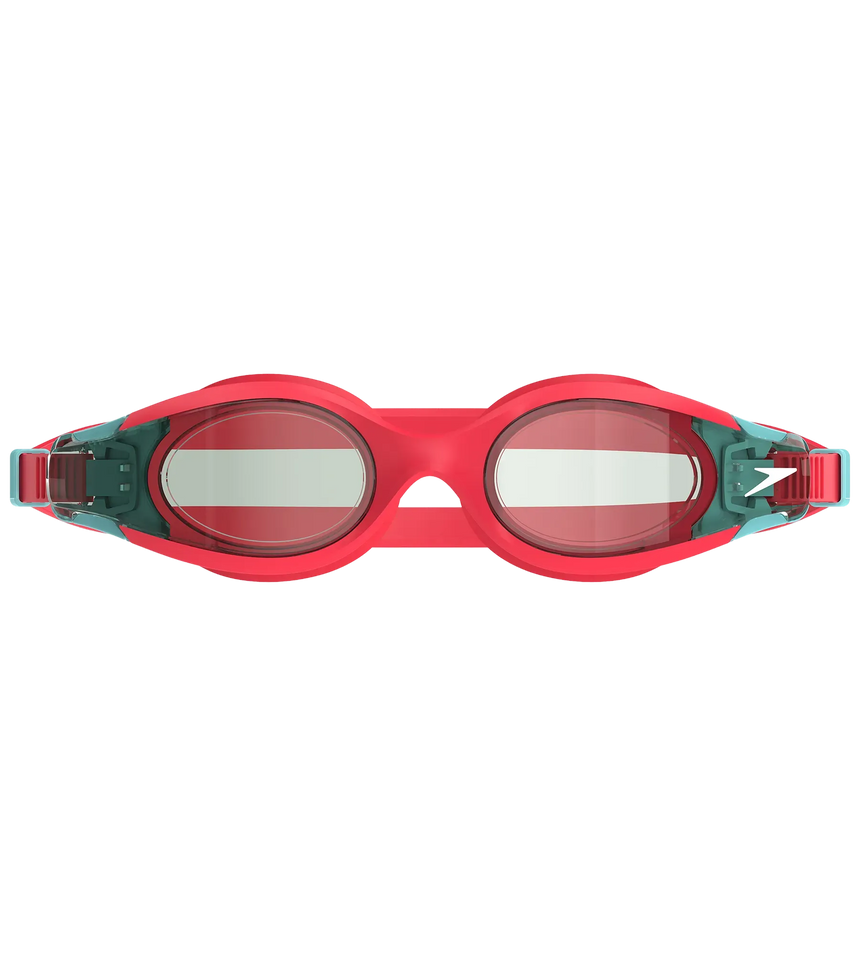 Unisex Kids Hydrosity 2.0 Anti Fog Coated Lens Swim Goggles (Age Range -  6-14 Years) - Red & Blue