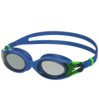 Unisex Kids Hydrosity 2.0 Anti Fog Coated Lens Swim Goggles (Age Range -  6-14 Years) - Blue & Green