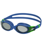Unisex Kids Hydrosity 2.0 Anti Fog Coated Lens Swim Goggles (Age Range -  6-14 Years) - Blue & Green