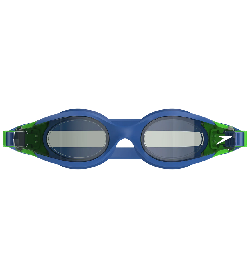 Unisex Kids Hydrosity 2.0 Anti Fog Coated Lens Swim Goggles (Age Range -  6-14 Years) - Blue & Green