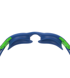 Unisex Kids Hydrosity 2.0 Anti Fog Coated Lens Swim Goggles (Age Range -  6-14 Years) - Blue & Green