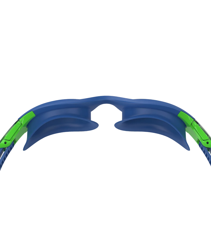 Unisex Kids Hydrosity 2.0 Anti Fog Coated Lens Swim Goggles (Age Range -  6-14 Years) - Blue & Green