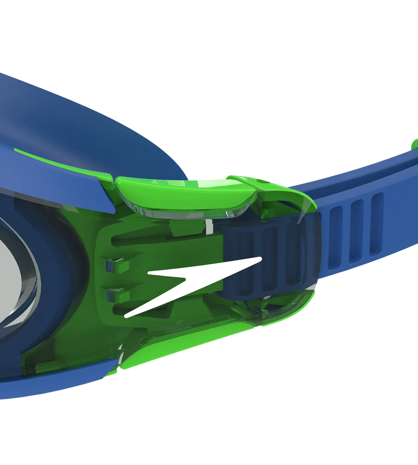 Unisex Kids Hydrosity 2.0 Anti Fog Coated Lens Swim Goggles (Age Range -  6-14 Years) - Blue & Green