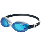 Unisex Adult Jet 2.0 Blue Tint Anti Fog Lens Swim Goggles - Blue & White