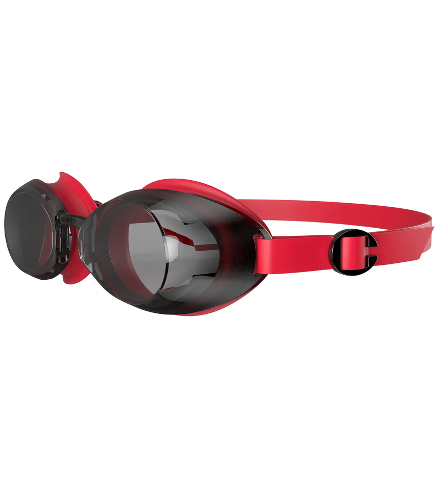Unisex Adult Jet 2.0 Smoke Tint Anti Fog Lens Swim Goggles - Red & Smoke