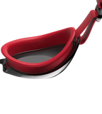 Unisex Adult Jet 2.0 Smoke Tint Anti Fog Lens Swim Goggles - Red & Smoke